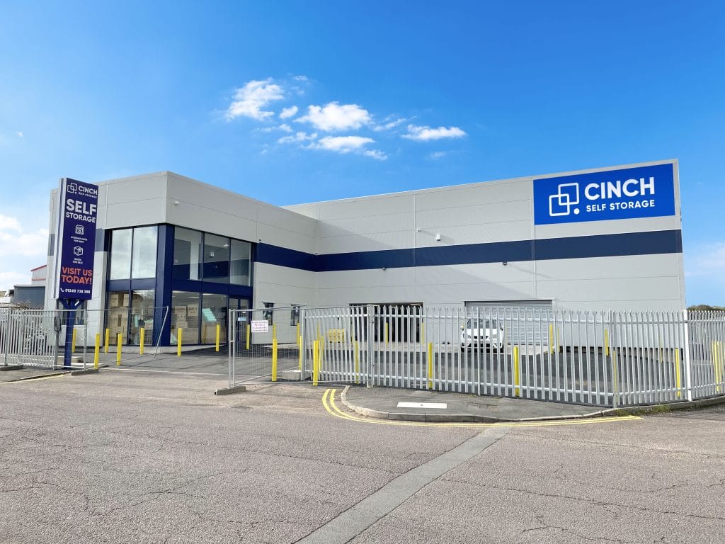 Cinch Storage Chippenham External shot of Cinch Storage Chippenham facilities on bright day