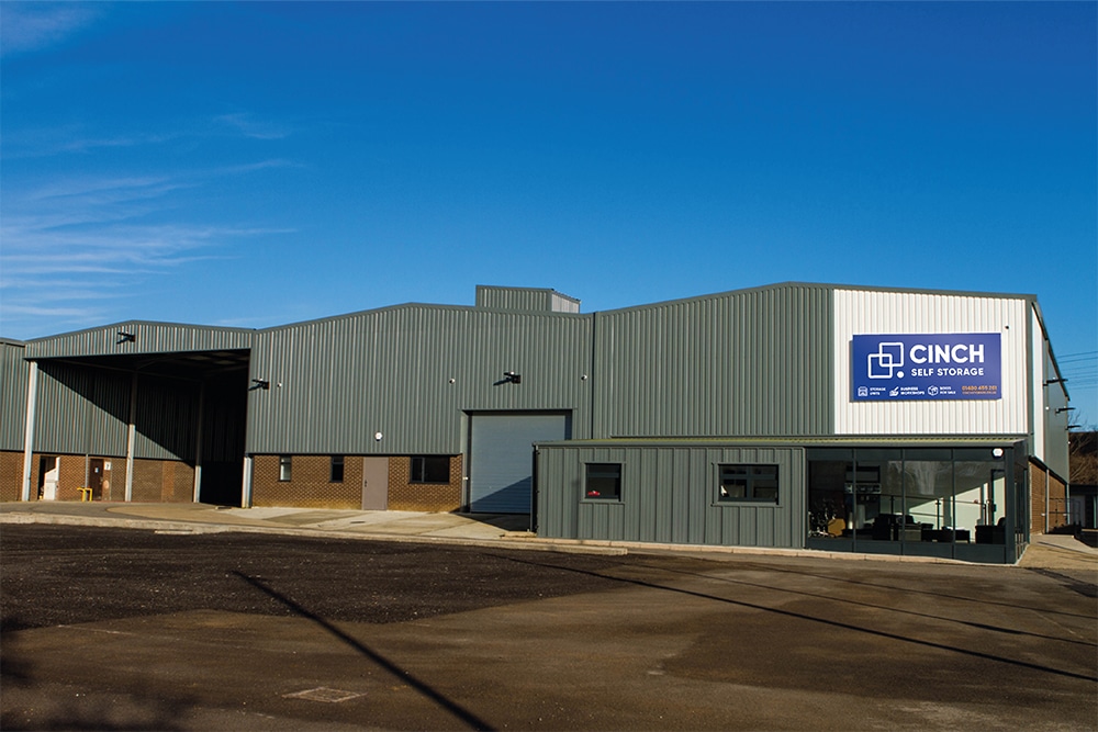 Exterior shot of Cinch Storage Industrial Units Huntingdon