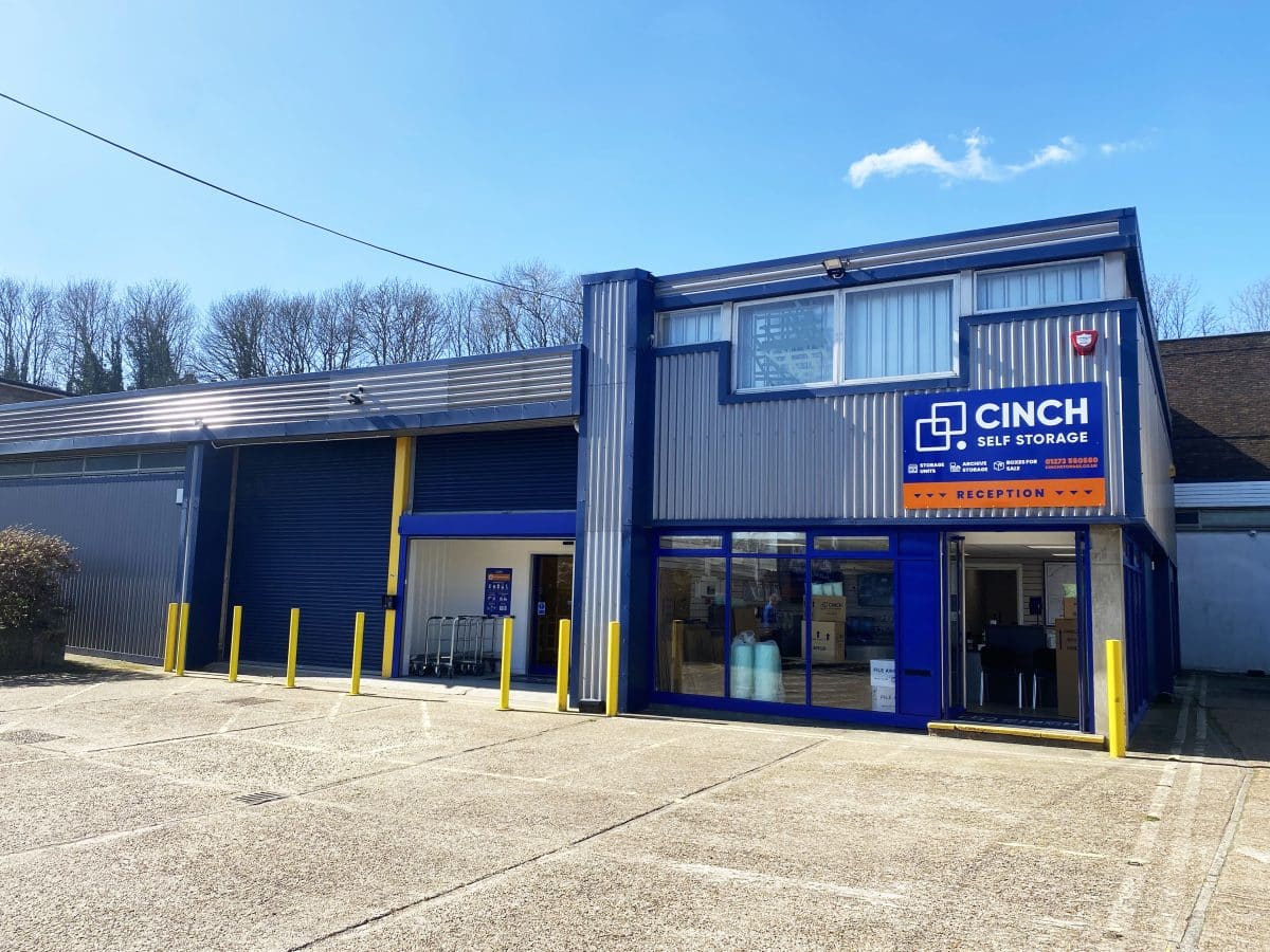 Opening a new shop? Our storage facilities in Brighton can help Cinch