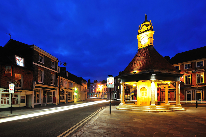 5 fascinating facts about Newbury you didn't know. Image shows The Clock House, Newbury, West berkshire, UK, England.