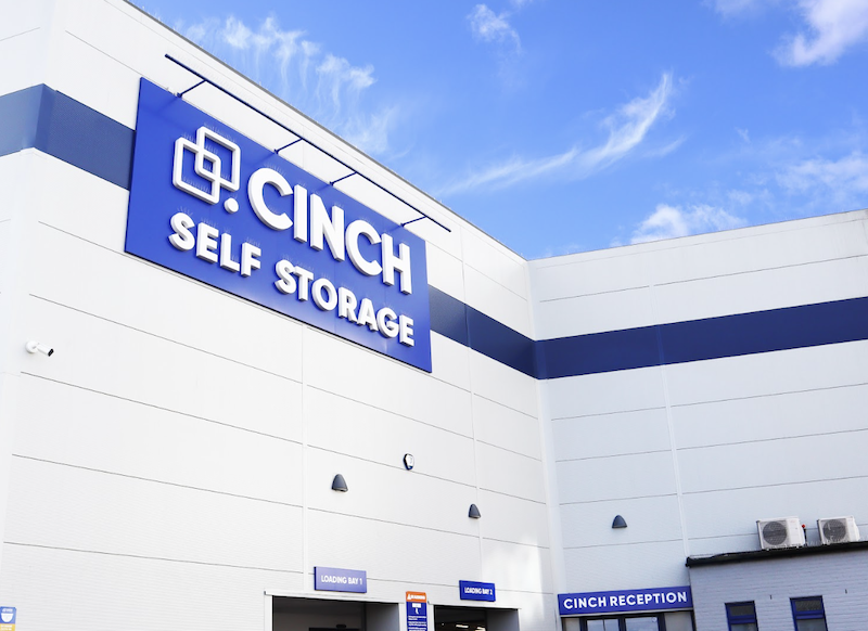 Best storage in Watford. Image shows Cinch Self Storage external sign.