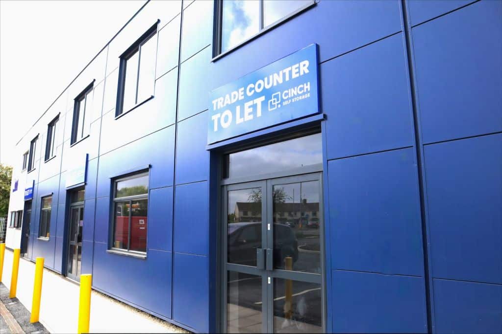 Cinch Storage Trade Counter