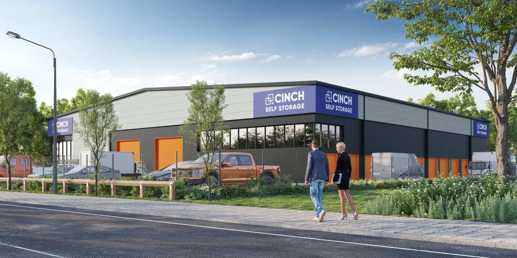 CGI view of Cinch Self Storage Chichester CGI view of Cinch Self Storage Chichester
