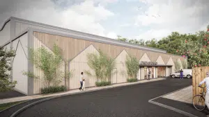 CGI render of new Cinch Self Storage Chippenham South store CGI render of new Cinch Self Storage Chippenham South store