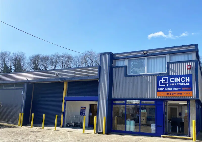 Cinch Storage Brighton. Image shows external view of the Brighton storage facility.