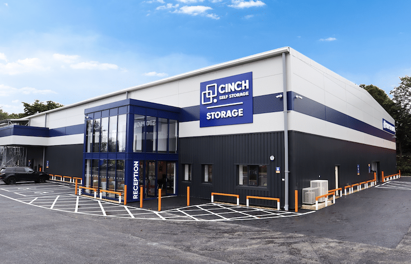 Self storage Newbury. Image shows external view of the Cinch Storage Newbury storage facility. 