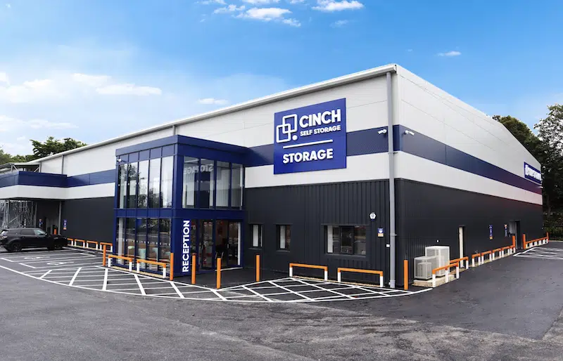 Self storage Newbury. Image shows external view of the Cinch Storage Newbury storage facility. 
